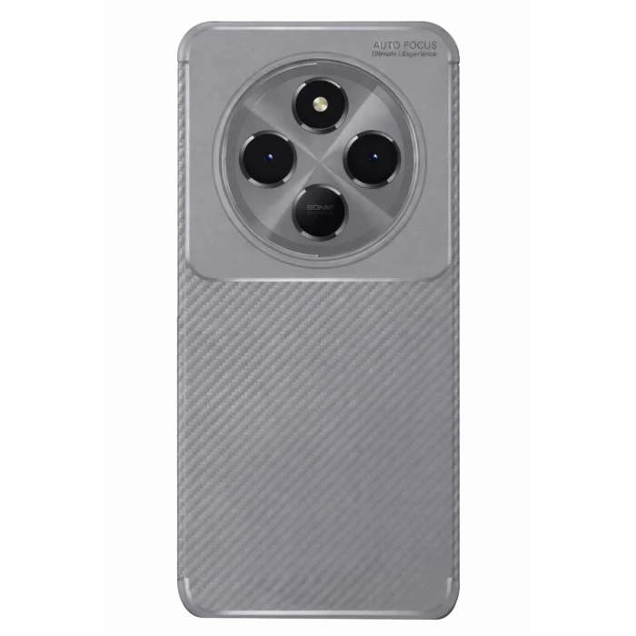 Durukar®   Redmi 14C Kılıf Auto Focus Karbon Kapak - Gri