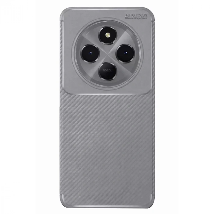 Durukar®   Redmi 14C Kılıf Auto Focus Karbon Kapak - Gri
