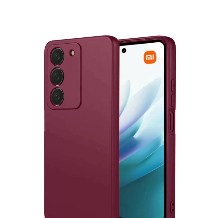 Durukar®   Redmi 15 4G First Silikon - Bordo