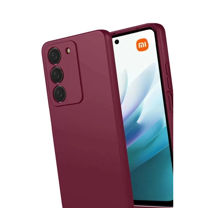 Durukar®   Redmi 15 4G First Silikon - Bordo
