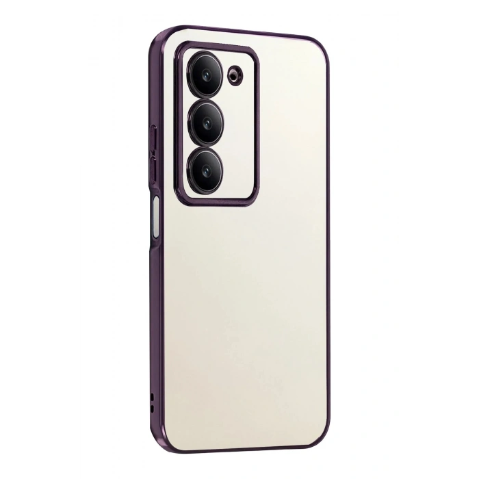 Durukar®   Redmi 15 4G  Lensli Silikon - Mor