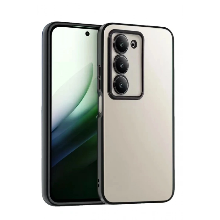 Durukar®   Redmi 15 4G  Lensli Silikon - Siyah