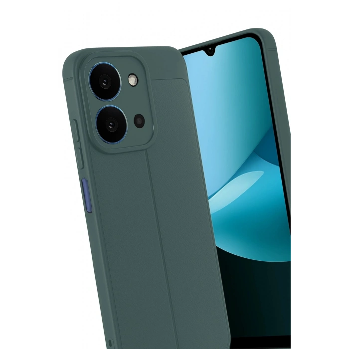 Durukar®   Redmi 15C 4G Auto Focus Kapak - Koyu Yeşil