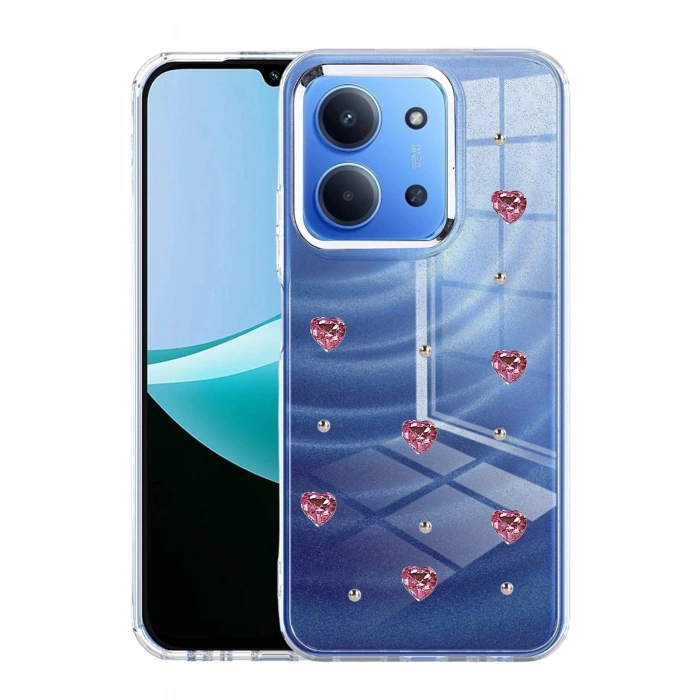 Durukar®   Redmi 15C 4G Fiyonk Desenli Kapak - Desen 3