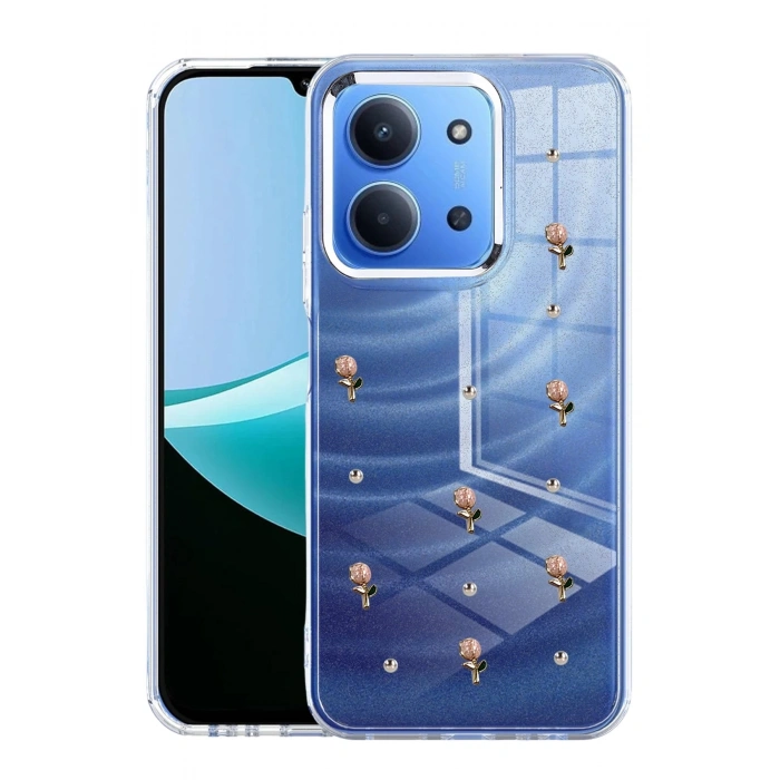 Durukar®   Redmi 15C 4G Fiyonk Desenli Kapak - Desen 6
