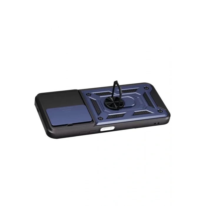 Durukar®   Redmi 15C 4G Pars Lens Yüzüklü Silikon - Lacivert