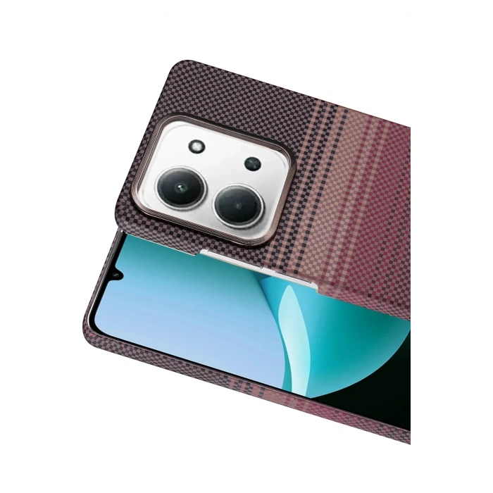 Durukar®   Redmi 15C 4G Vega Magsafe Kapak - Çöl Titanyum