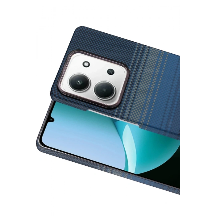 Durukar®   Redmi 15C 4G Vega Magsafe Kapak - Mavi