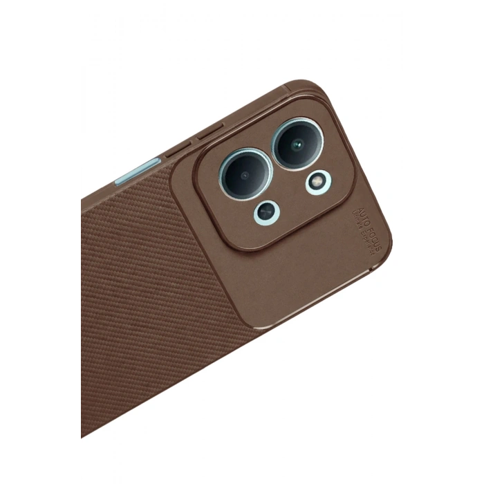 Durukar®   Redmi 15C 5G Auto Focus Karbon Kapak - Kahverengi