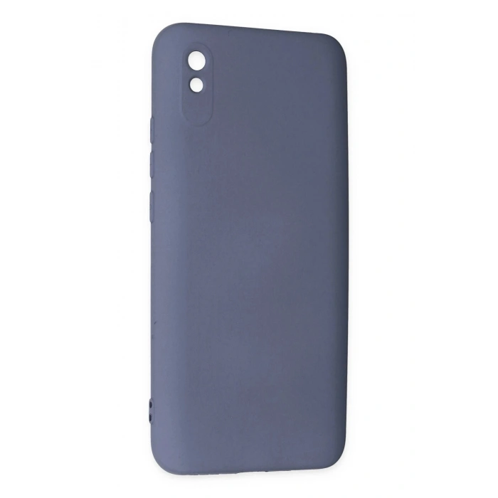 Durukar®   Redmi 9A Kılıf Nano içi Kadife Silikon - Gri