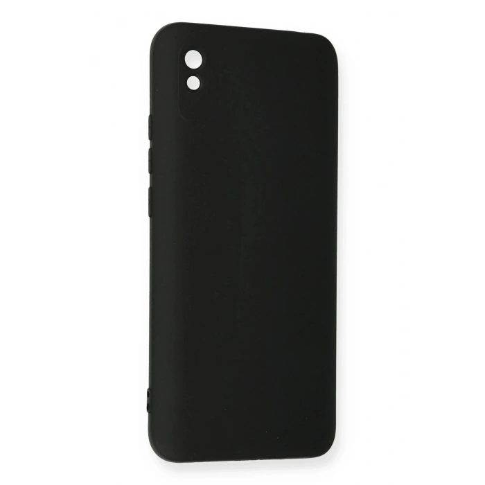 Durukar®   Redmi 9A Kılıf Nano içi Kadife Silikon - Siyah