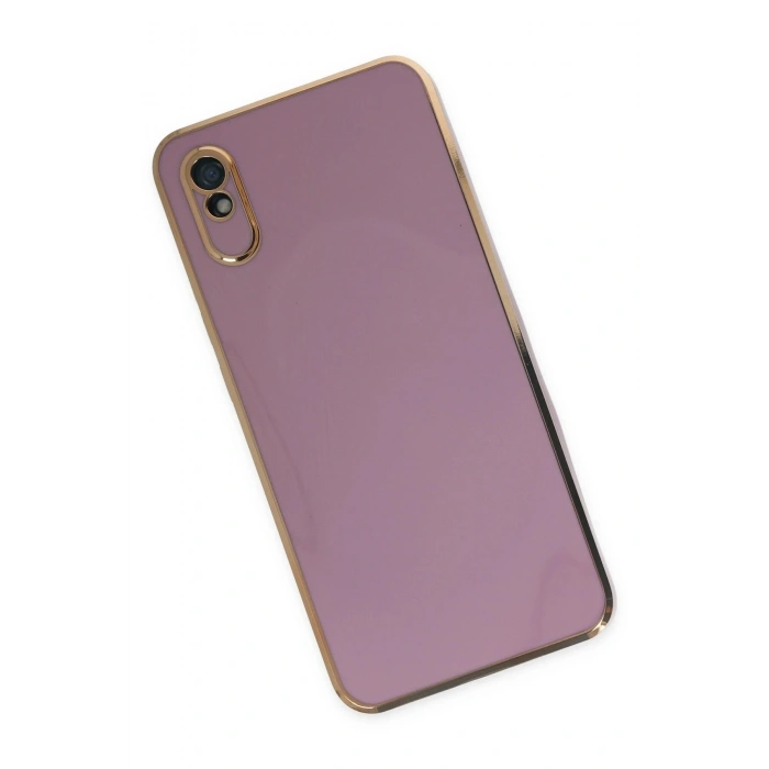 Durukar®   Redmi 9A Kılıf Volet Silikon - Mor