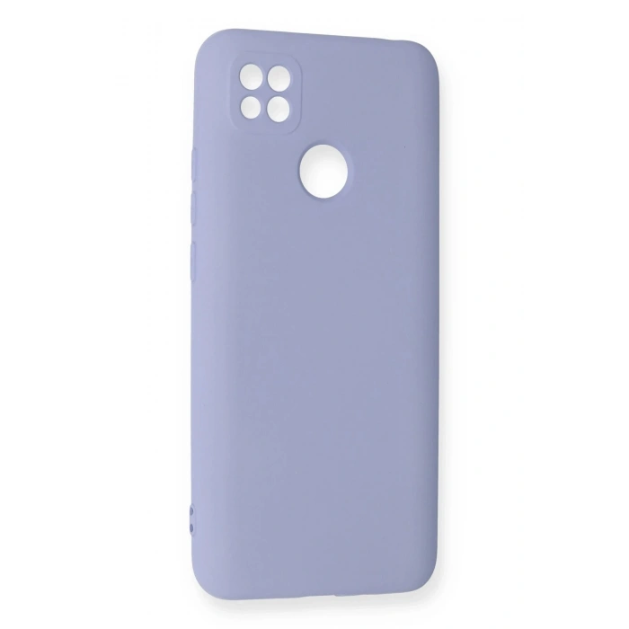 Durukar®   Redmi 9C Kılıf Nano içi Kadife Silikon - Lila