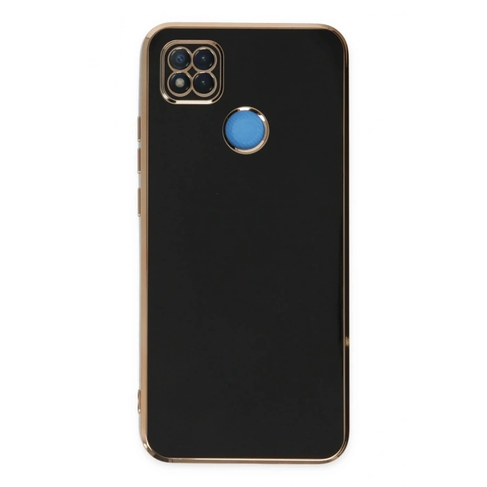 Durukar®   Redmi 9C Kılıf Volet Silikon - Siyah