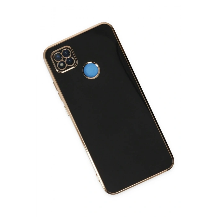Durukar®   Redmi 9C Kılıf Volet Silikon - Siyah