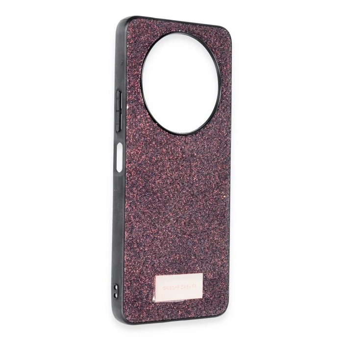 Durukar®   Redmi A3 4G Bright Simli Kapak - Derin Mor
