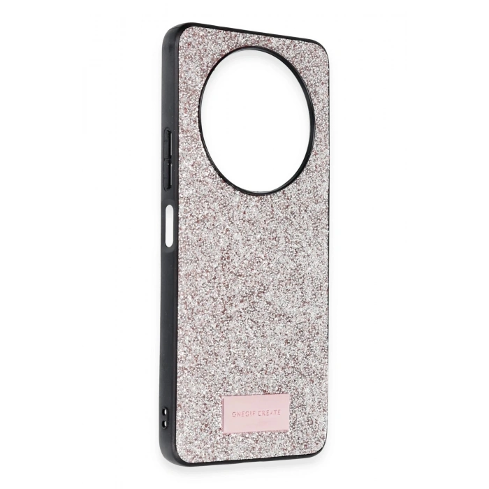 Durukar®   Redmi A3 4G Bright Simli Kapak - Gold