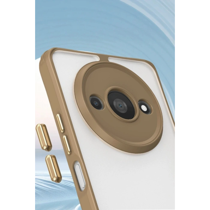 Durukar®   Redmi A3 4G Kılıf Penta Silikon Kılıf - Lacivert