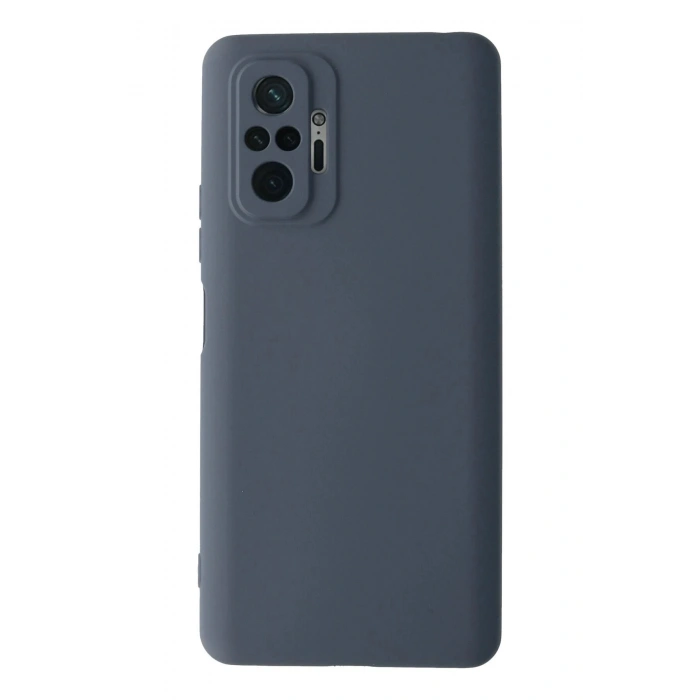 Durukar®   Redmi Note 10 Pro Kılıf Nano içi Kadife Silikon - Gri