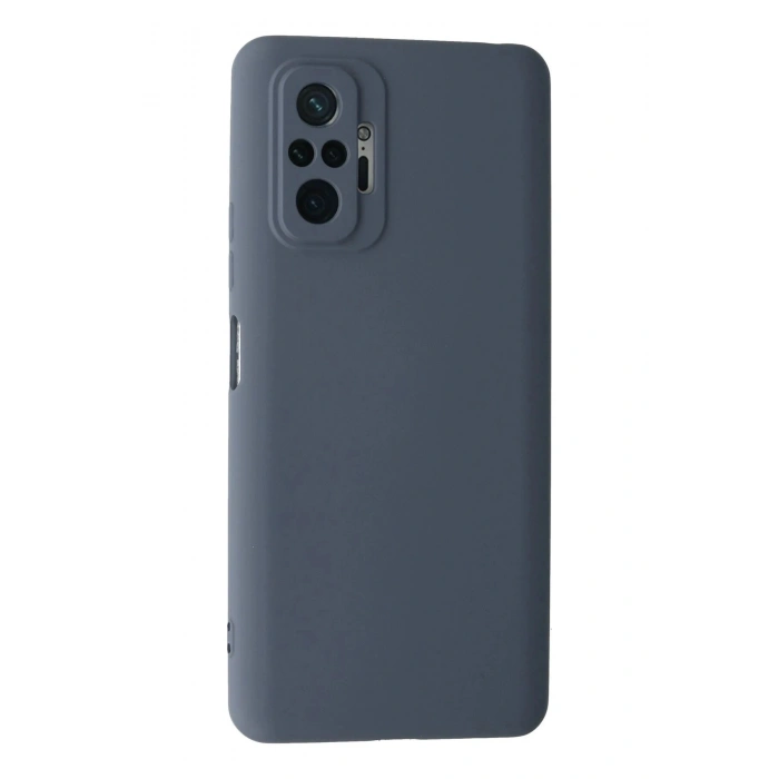 Durukar®   Redmi Note 10 Pro Kılıf Nano içi Kadife Silikon - Gri