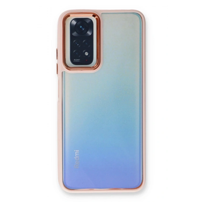 Durukar®   Redmi Note 11 Pro Kılıf Dora Kapak - Pudra