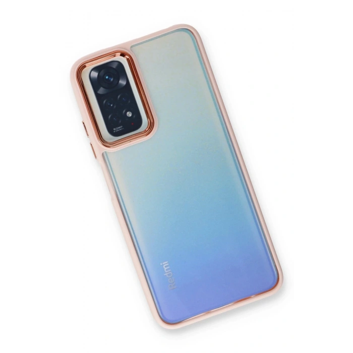 Durukar®   Redmi Note 11 Pro Kılıf Dora Kapak - Pudra