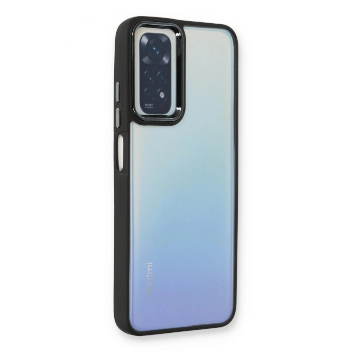 Durukar®   Redmi Note 11 Pro Kılıf Dora Kapak - Siyah