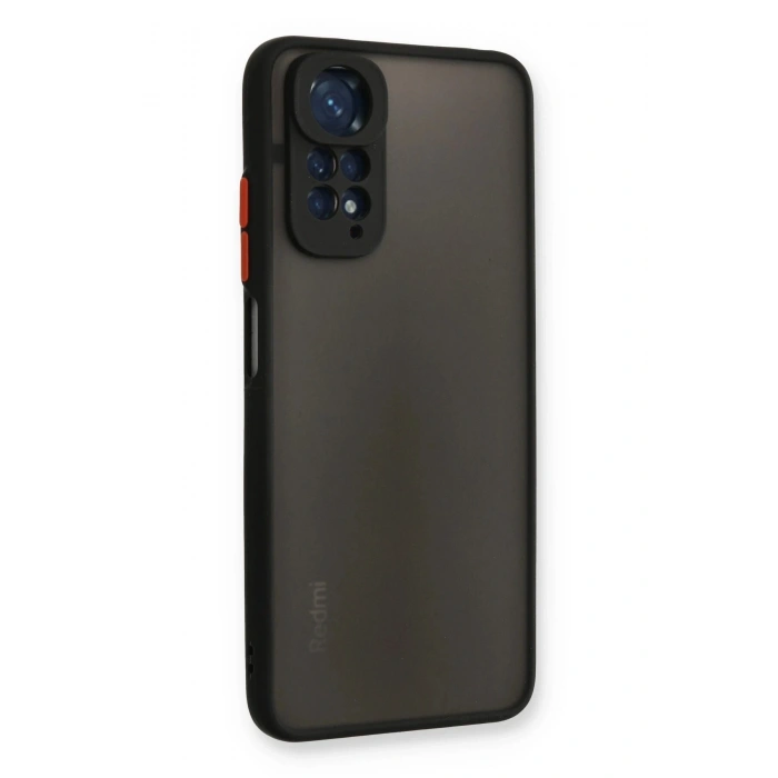 Durukar®   Redmi Note 11 Pro Kılıf Montreal Silikon Kapak - Siyah