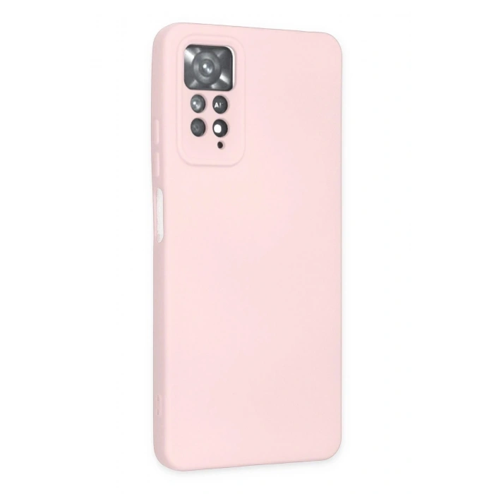 Durukar®   Redmi Note 11 Pro Kılıf Nano içi Kadife Silikon - Pudra