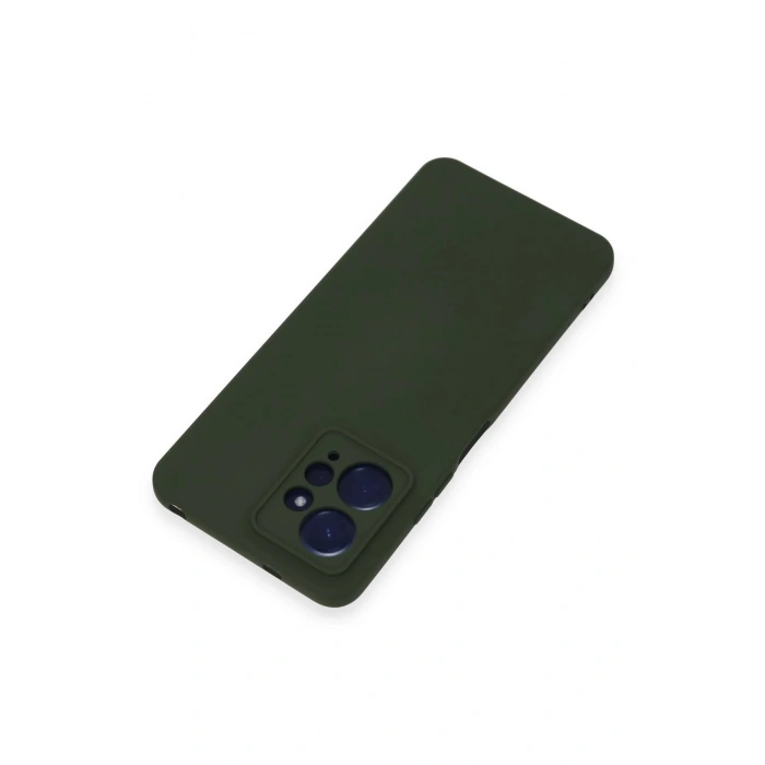 Durukar®   Redmi Note 12 4G Kılıf Nano içi Kadife Silikon - Koyu Yeşil