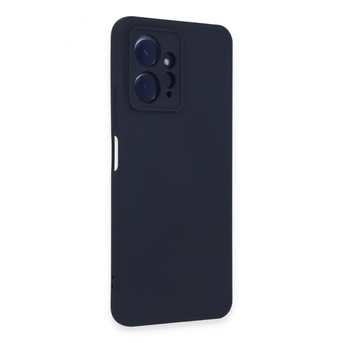 Durukar®   Redmi Note 12 4G Kılıf Nano içi Kadife Silikon - Lacivert