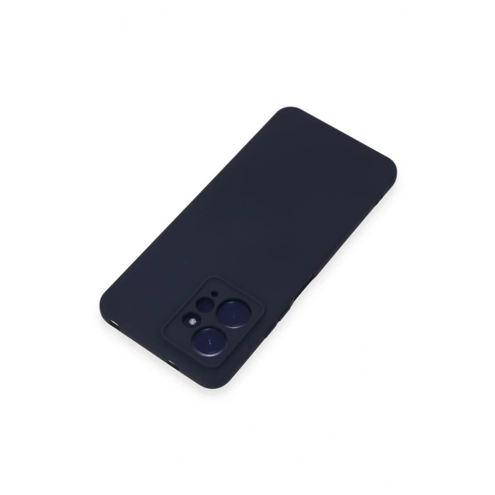Durukar®   Redmi Note 12 4G Kılıf Nano içi Kadife Silikon - Lacivert
