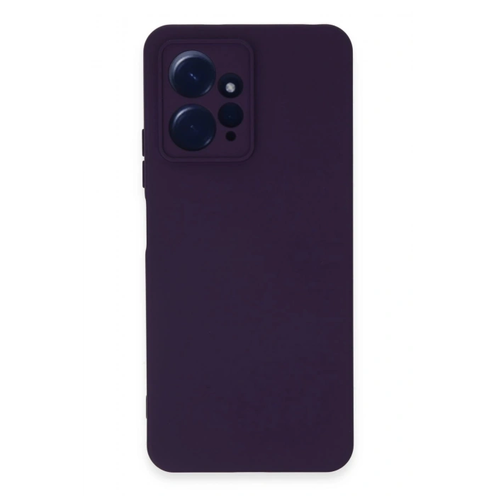 Durukar®   Redmi Note 12 4G Kılıf Nano içi Kadife Silikon - Mor