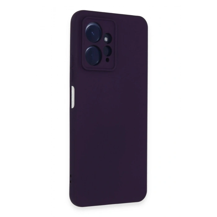 Durukar®   Redmi Note 12 4G Kılıf Nano içi Kadife Silikon - Mor