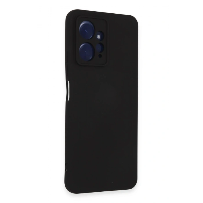 Durukar®   Redmi Note 12 4G Kılıf Nano içi Kadife Silikon - Siyah