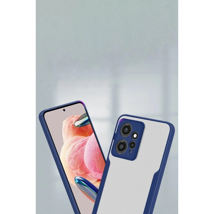 Durukar®   Redmi Note 12 4G Kılıf Platin Silikon - Sarı