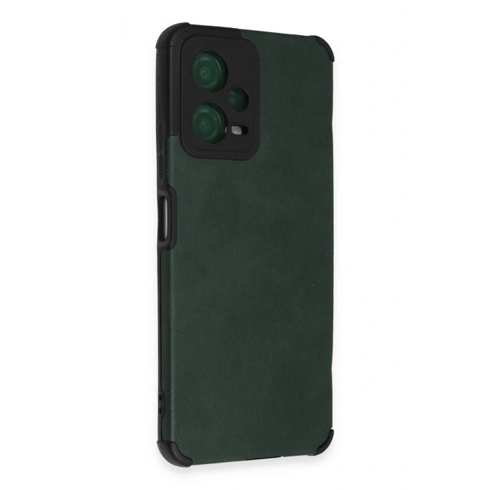 Durukar®   Redmi Note 12 5G Kılıf Loop Deri Silikon - Yeşil