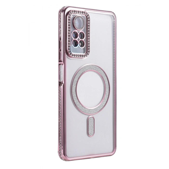 Durukar®   Redmi Note 12 Pro 4G Joke Simli Magneticsafe Kılıf - Pembe