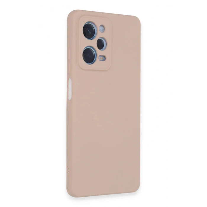 Durukar®   Redmi Note 12 Pro 5G Kılıf Nano içi Kadife Silikon - Pudra