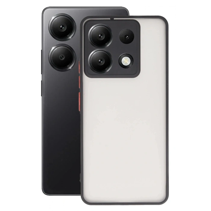 Durukar®   Redmi Note 13 5G Kılıf Montreal Silikon Kapak - Kırmızı