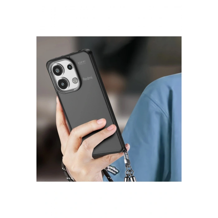 Durukar®   Redmi Note 13 Pro 4G Kılıf Elegant Kapak - Derin Mor