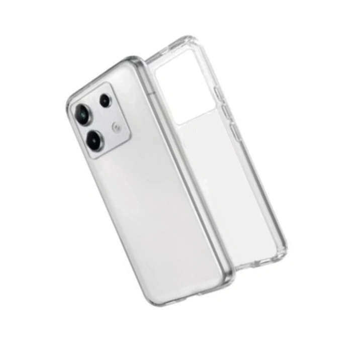 Durukar®   Redmi Note 13 Pro 4G Kılıf Lüx Şeffaf Silikon