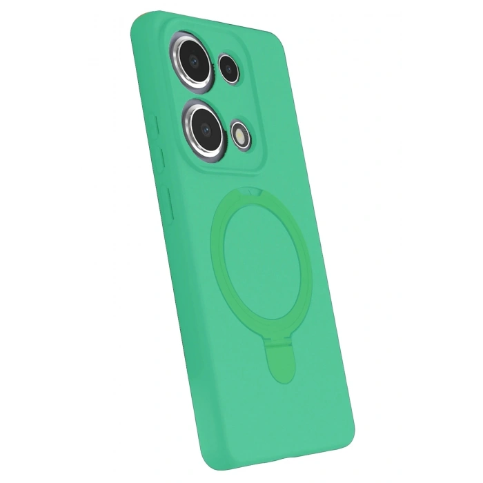 Durukar®   Redmi Note 13 Pro 4G Regal Magsafe Standlı Kapak - Yeşil