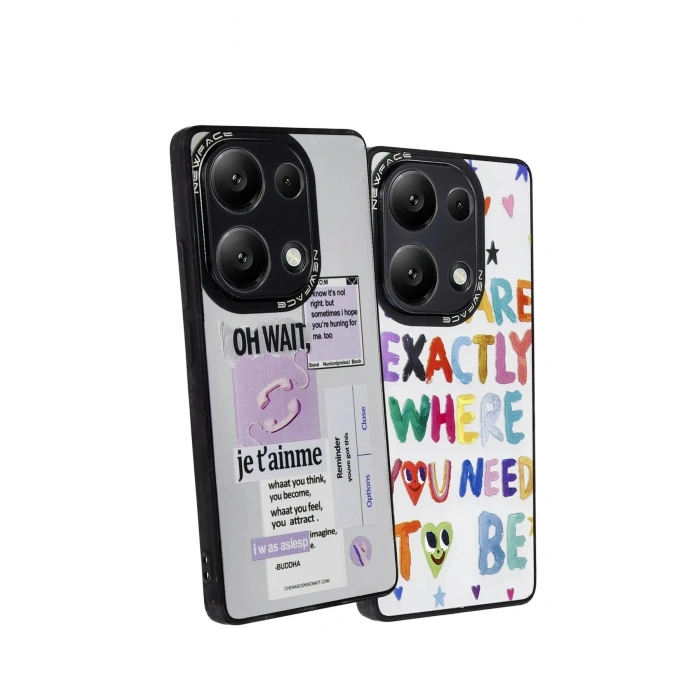 Durukar®   Redmi Note 13 Pro 5G Kılıf Mirror Desenli Kapak - Mirror - 11