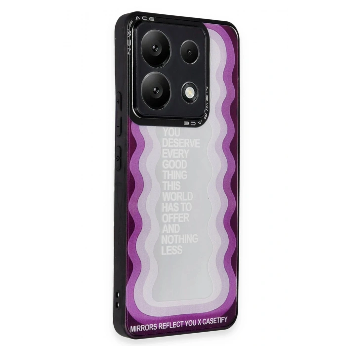 Durukar®   Redmi Note 13 Pro 5G Kılıf Mirror Desenli Kapak - Mirror - 5