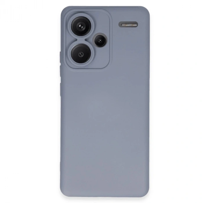 Durukar®   Redmi Note 13 Pro Plus Kılıf Nano içi Kadife Silikon - Gri