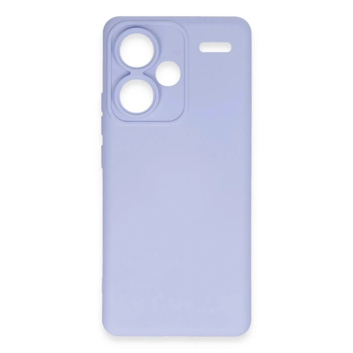 Durukar®   Redmi Note 13 Pro Plus Kılıf Nano içi Kadife Silikon - Lila