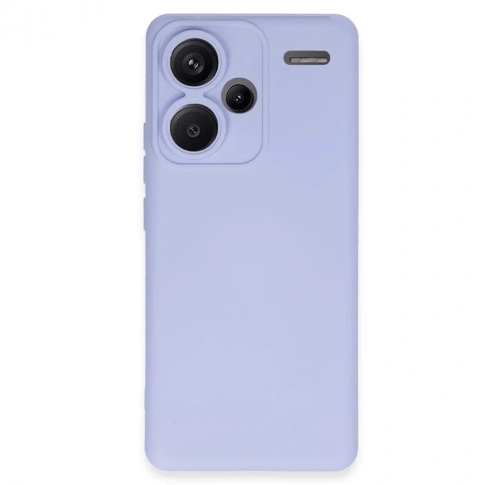 Durukar®   Redmi Note 13 Pro Plus Kılıf Nano içi Kadife Silikon - Lila