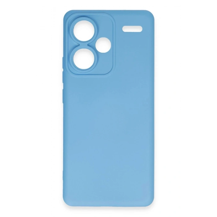 Durukar®   Redmi Note 13 Pro Plus Kılıf Nano içi Kadife Silikon - Mavi