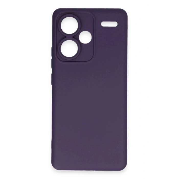 Durukar®   Redmi Note 13 Pro Plus Kılıf Nano içi Kadife Silikon - Mor